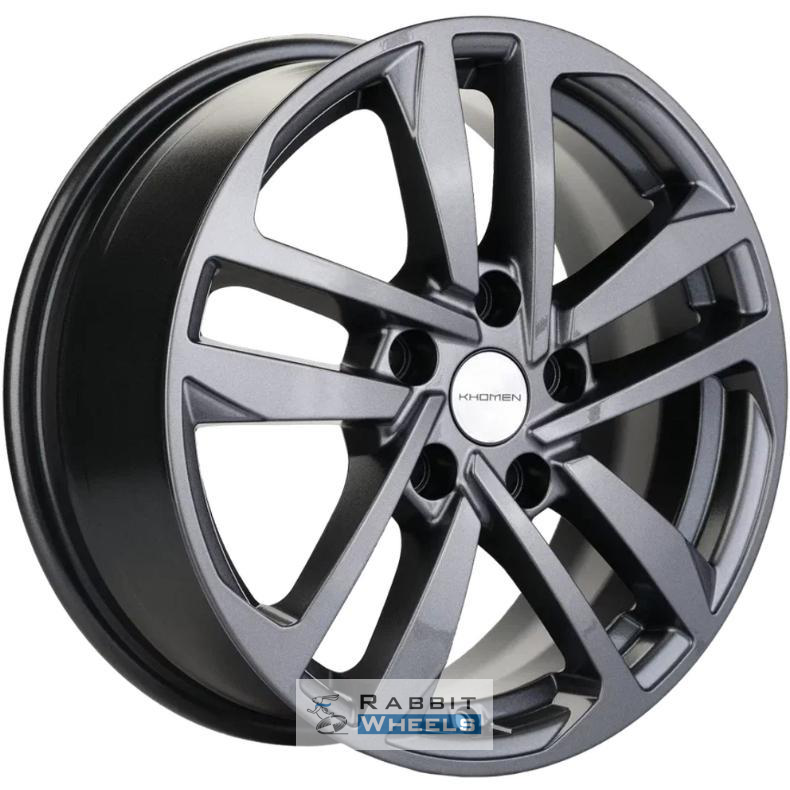 Khomen KNW 1612 6.5x16 5*108 ET50 DIA63.3 Gray Литой