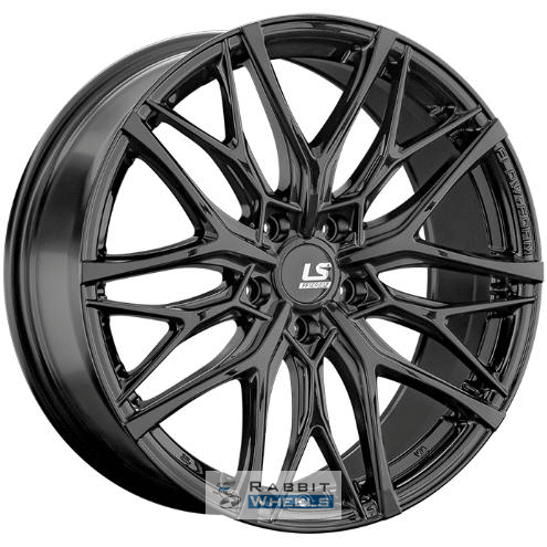 LS FlowForming RC84 8.5x19 5*114.3 ET45 DIA67.1 BK Литой