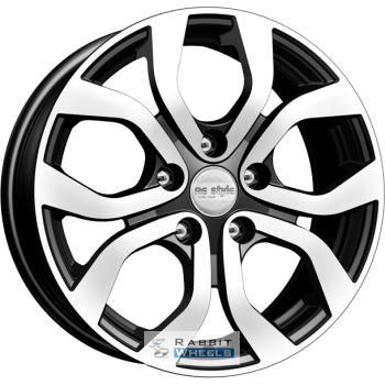 K&K КС704 6.5x16 5*114.3 ET50 DIA67.1 Алмаз черный Литой