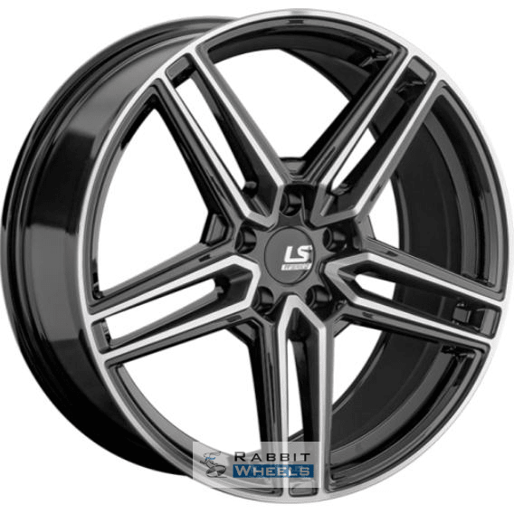 LS FlowForming RC79 8.5x19 5*114.3 ET30 DIA67.1 BKF Литой