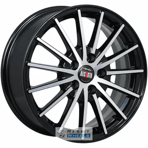 Alcasta M60 6.5x16 5*110 ET38 DIA65.1 BKF Литой