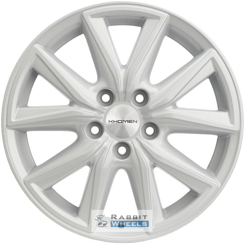 Khomen KHW 1706 7x17 5*114.3 ET53 DIA67.1 F-Silver Литой