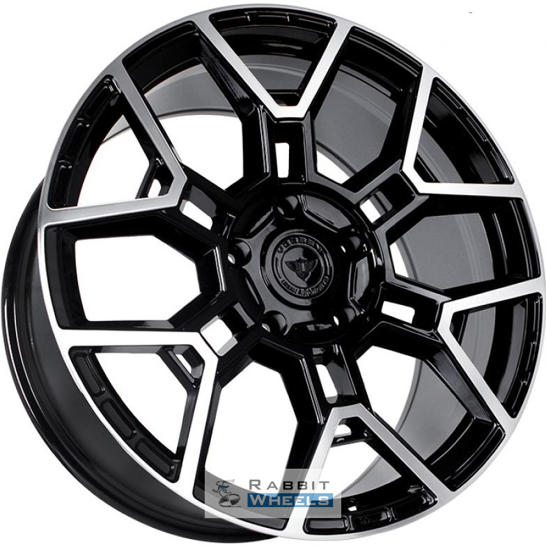 Sakura Wheels YA9554 10x22 5*150 ET45 DIA110.1 BKF Литой