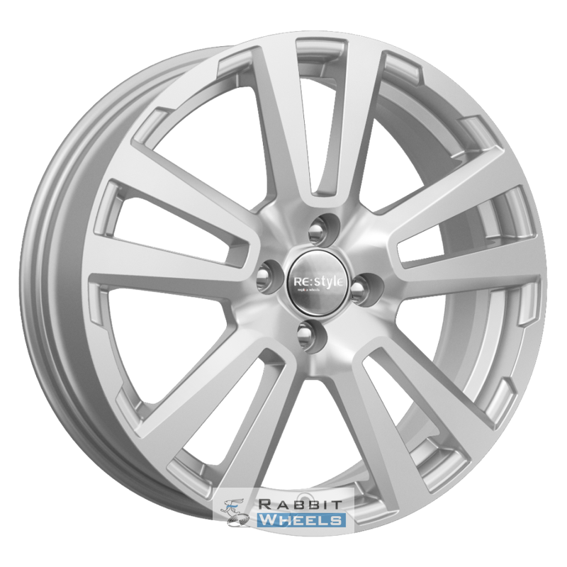 K&K КС874 6.5x17 4*100 ET41 DIA60.1 Сильвер Литой