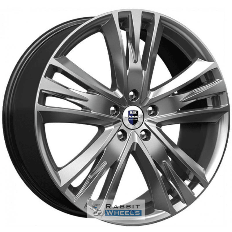 K&K Атлас 8.5x20 5*127 ET56.4 DIA71.6 Дарк платинум Литой