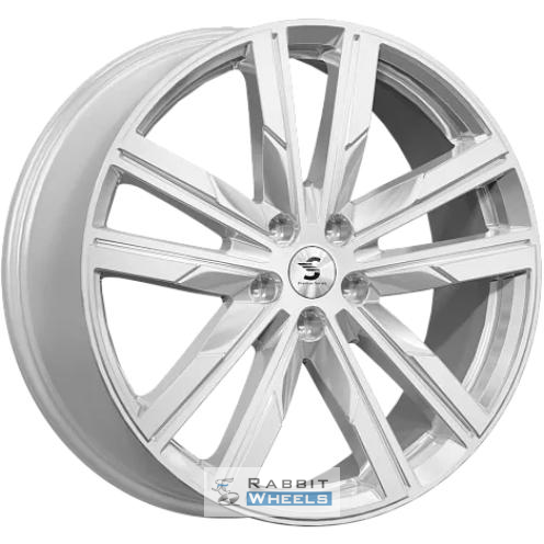 K&K КР014 8x20 5*114.3 ET45 DIA66.1 Elite silver Литой