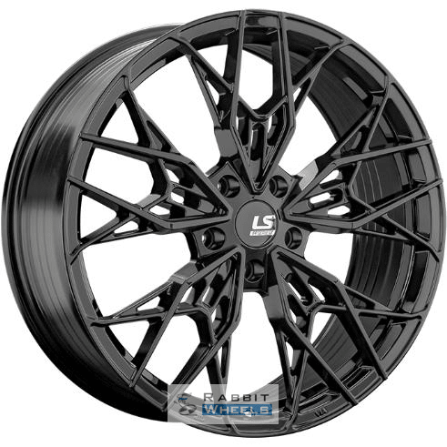 LS FlowForming RC83 8.5x20 5*108 ET30 DIA65.1 BK Литой