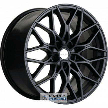 Khomen KHW 1902 8.5x19 5*112 ET30 DIA66.6 Black Matt Литой