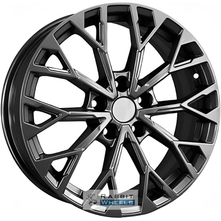 Khomen KHW 1718 7x17 5*114.3 ET37 DIA66.6 Gray Литой
