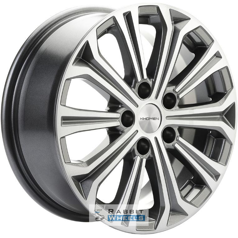 Khomen KHW 1610 6.5x16 5*108 ET45 DIA60.1 Gray-FP Литой