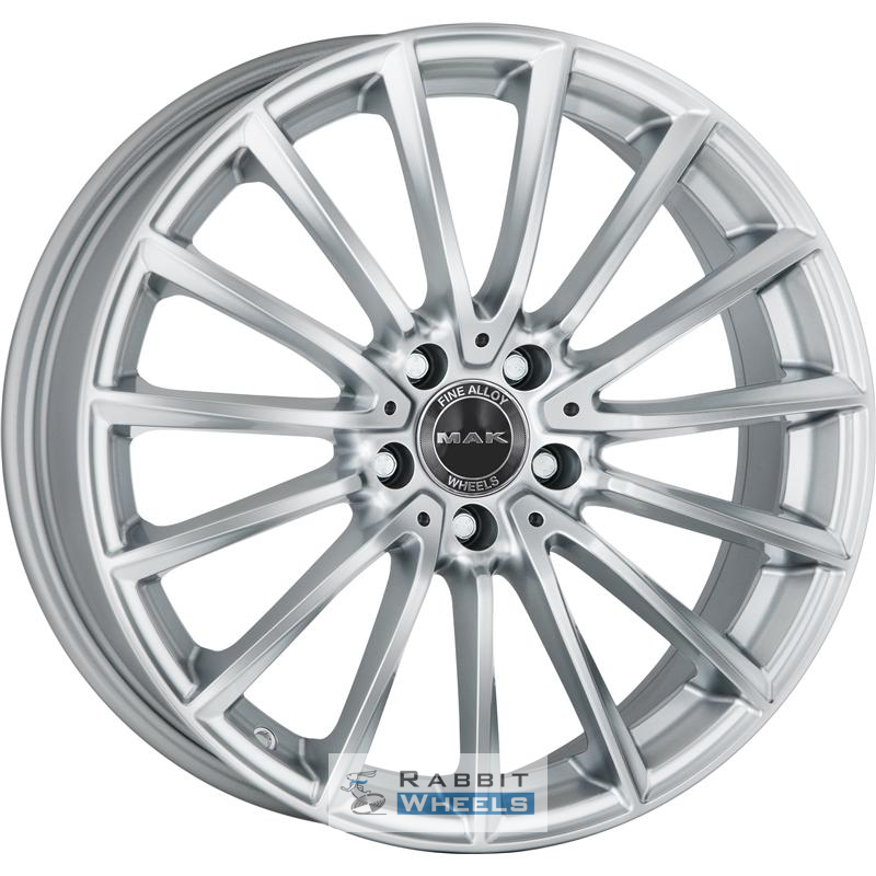 MAK Komet 8x19 5*112 ET33 DIA66.6 Silver Литой