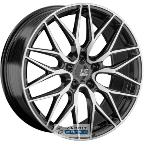 LS RC70 8.5x18 5*120 ET43 DIA72.6 BKF Литой
