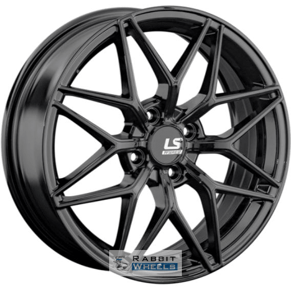 LS FlowForming RC85 6x16 4*100 ET40 DIA60.1 BK Литой