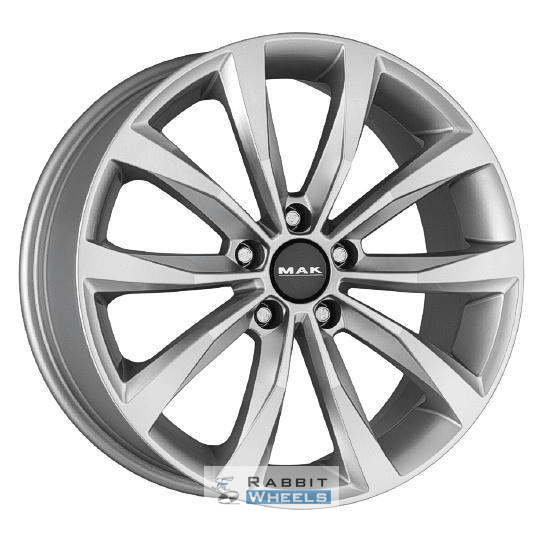 MAK Wolf 8x20 5*114.3 ET45 DIA67.1 Silver Литой