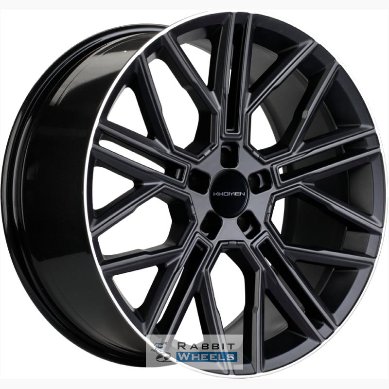 Khomen KHW 2101 9.5x21 5*112 ET36 DIA66.6 Black Matt MR Литой