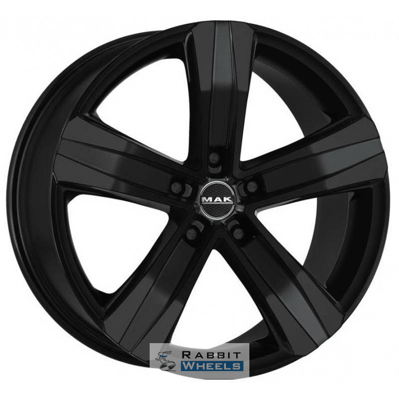 MAK Stone 5 6.5x16 5*118 ET65 DIA71.1 Gloss Black Литой