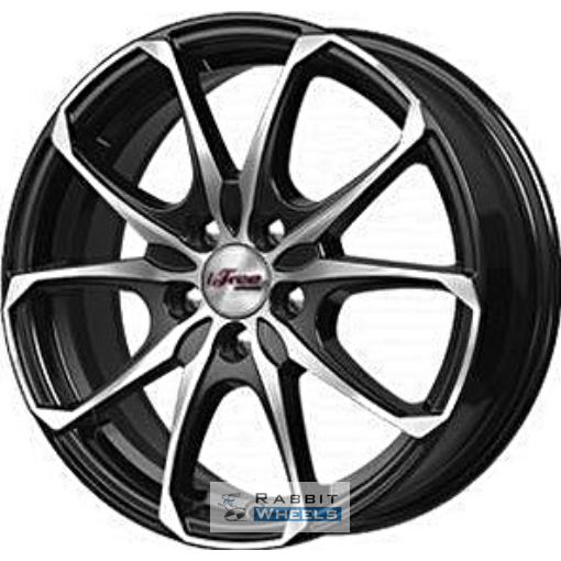 iFree Такеши 6x16 4*100 ET40 DIA67.1 Блэк Джек Литой