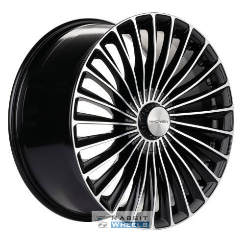 Khomen KNW 2008 9.5x20 5*112 ET38 DIA66.6 Black-FP Литой