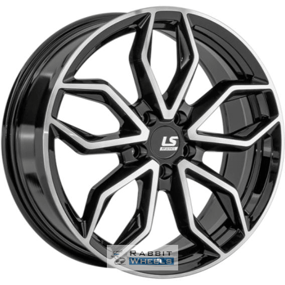 LS FlowForming RC104 7.5x18 5*108 ET45 DIA65.1 BKF Литой