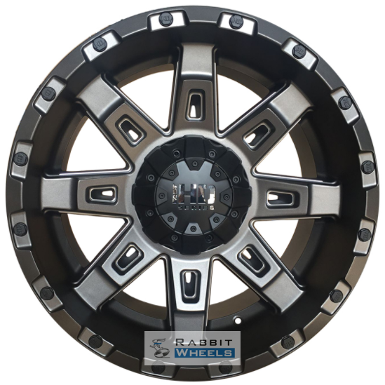 Powcan BK5261 9x20 6*139.7 ET15 DIA106.1 BLK/MIL Литой