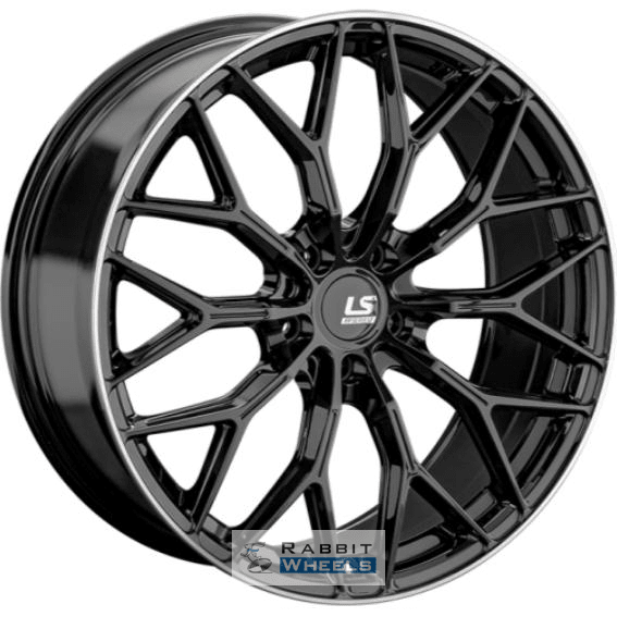 LS RC69 8x18 5*108 ET45 DIA63.3 BKL Литой