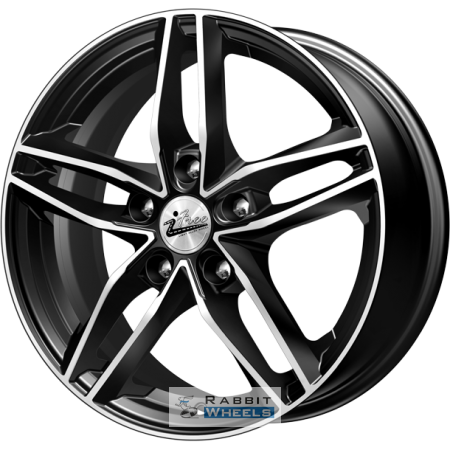 iFree Moskva 6.5x16 5*114.3 ET50 DIA66.1 Блэк Джек Литой