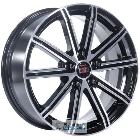 Alcasta M64 6.5x16 5*114.3 ET38 DIA67.1 BKF Литой