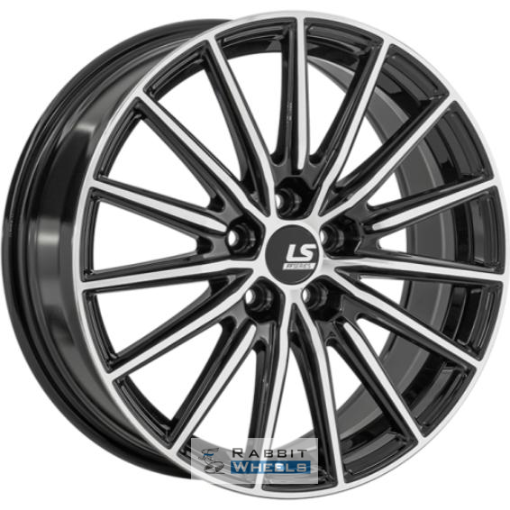 LS FlowForming RC93 7.5x18 5*112 ET40 DIA66.6 BKF Литой