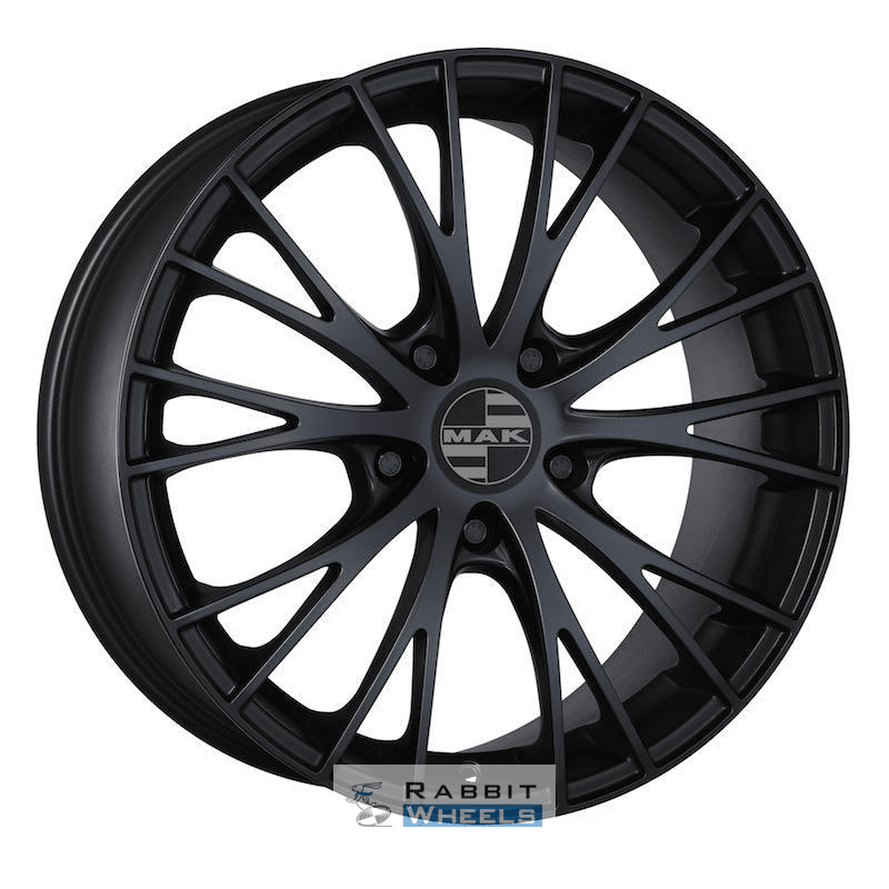 MAK Rennen 10x21 5*112 ET19 DIA66.6 Matt Black Литой