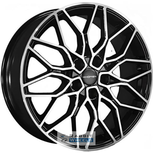 Khomen KHW 1813 7x18 5*108 ET38 DIA60.1 Black-FP Литой