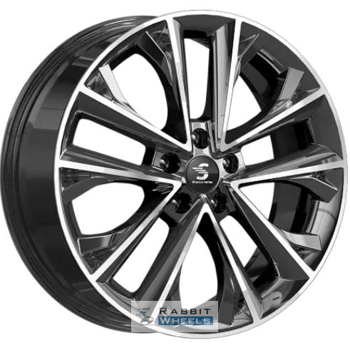 Скад КР012 7x18 5*108 ET38 DIA60.1 Алмаз черный Литой