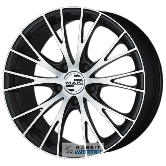 MAK Rennen 10x21 5*112 ET19 DIA66.6 Ice Black Литой