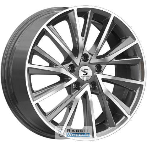 Скад KP010 7.5x18 5*108 ET36 DIA65.1 Алмаз графит Литой