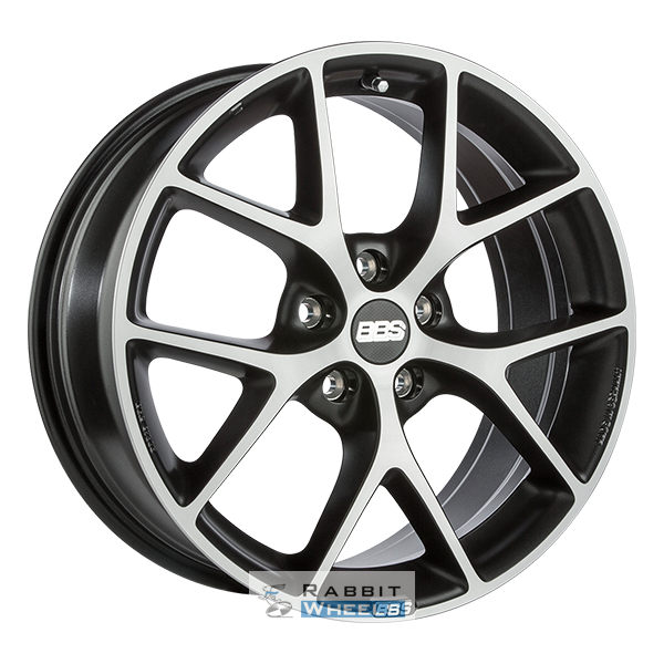 BBS SR 8.5x19 5*112 ET46 DIA82 Vulcano grey diamond cut Литой