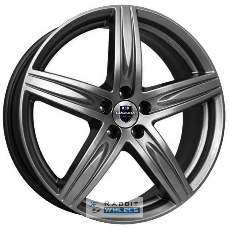 K&K Андорра 7x17 5*108 ET40 DIA67.1 Дарк платинум Литой
