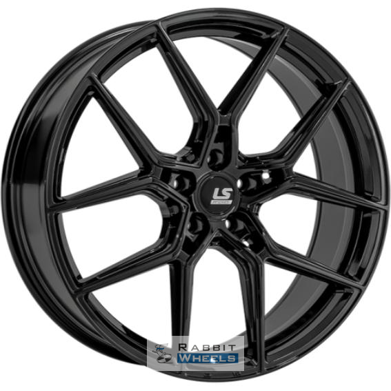 LS FlowForming RC100 9.5x22 5*108 ET48 DIA63.3 BK Литой