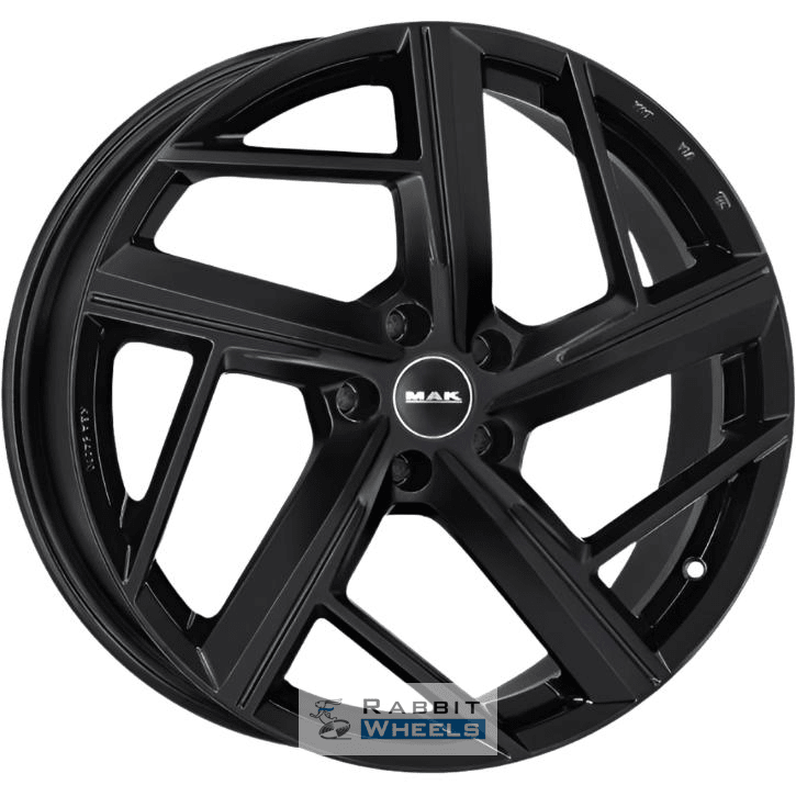 MAK Qvattro 8x18 5*112 ET26 DIA66.6 Gloss Black Литой