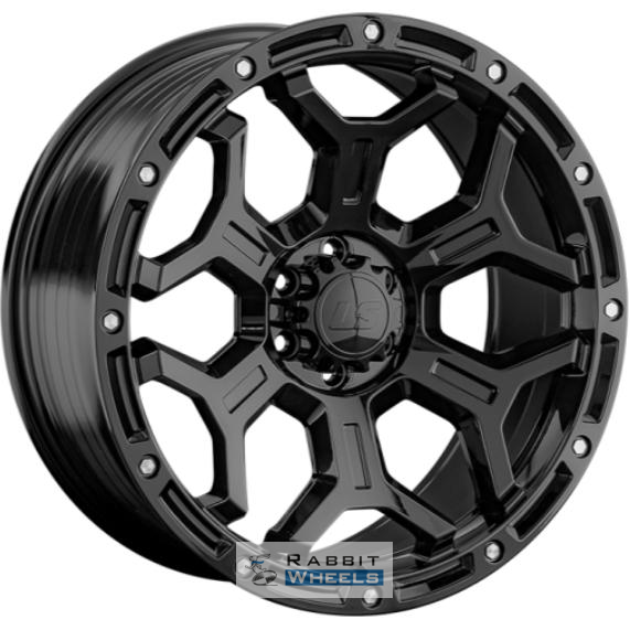 LS RC68 9x18 6*139.7 ET25 DIA106.1 BK Литой