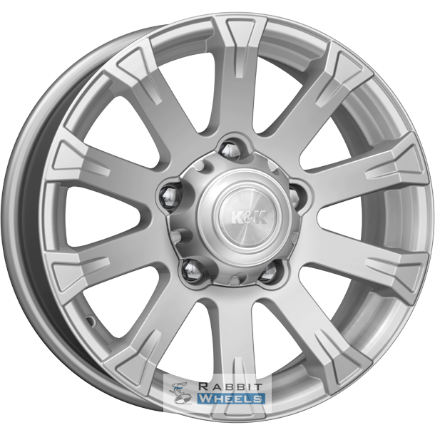 K&K Байкал 7x16 5*139.7 ET35 DIA108.6 Сильвер Литой