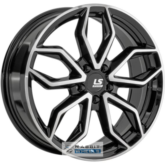 LS FlowForming RC104 7.5x18 5*112 ET40 DIA66.6 BKF Литой