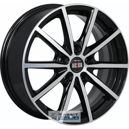 Alcasta M61 7x17 5*114.3 ET45 DIA64.1 BKF Литой