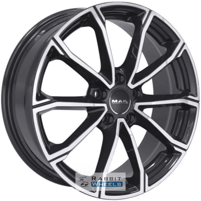 MAK DaVinci 7x18 5*112 ET43 DIA57.1 Black mirror Литой