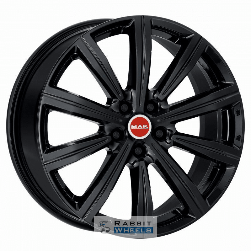 MAK Birmingham 8.5x20 5*112 ET28 DIA66.6 Gloss Black Литой