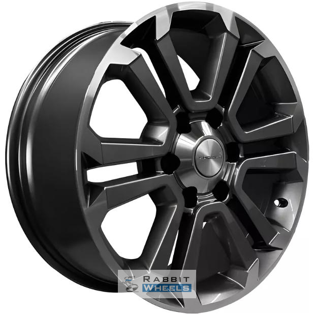 Khomen KHW 1817 7.5x18 6*139.7 ET30 DIA106.1 Gray-FP Литой