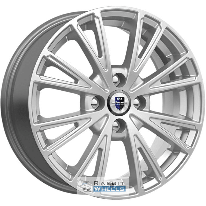 K&K Меандр 6x16 4*100 ET41 DIA60.1 Elite silver Литой