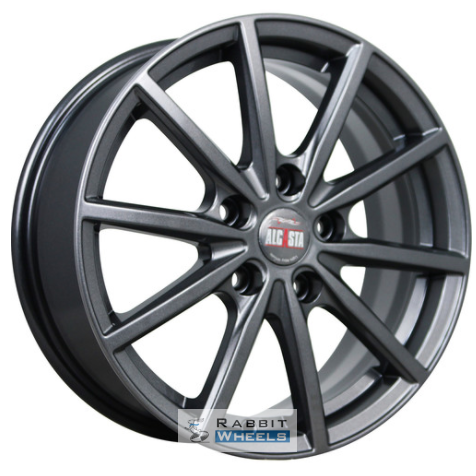 Alcasta M61 6.5x16 5*114.3 ET43 DIA67.1 Graphite Литой