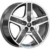 K&K КР008 8.5x20 5*108 ET45 DIA63.3 Diamond black gris Литой