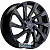 Khomen KHW 1901 7.5x19 5*112 ET43 DIA57.1 Black Литой