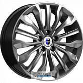 K&K Атакама 6.5x17 5*100 ET48 DIA56.1 Алмаз черный Литой