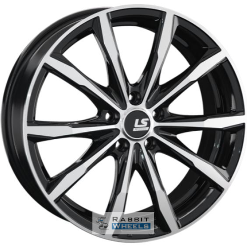 LS FlowForming RC38 8x19 5*108 ET45 DIA63.3 BKF Литой